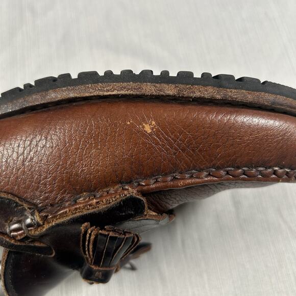Allen Edmonds Nashua Leather Tasseled Loafers Men’s Size 10 Brown Casual Shoes main image 8